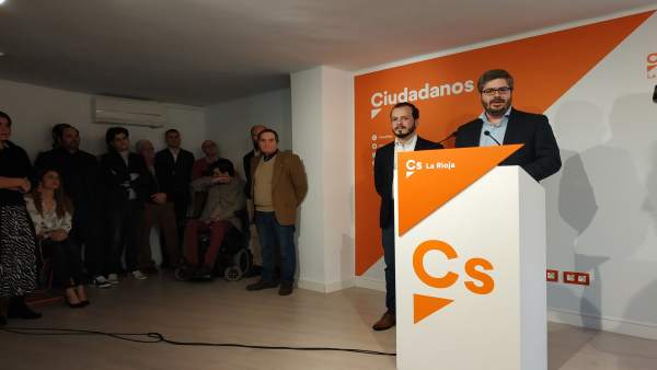 Hervías (Cs): 'El próximo 26 de mayo se teñirán de 'naranja' las instituciones r Hervías (Cs): 'El próximo 26 de mayo se teñirán de 'naranja' las instituciones r