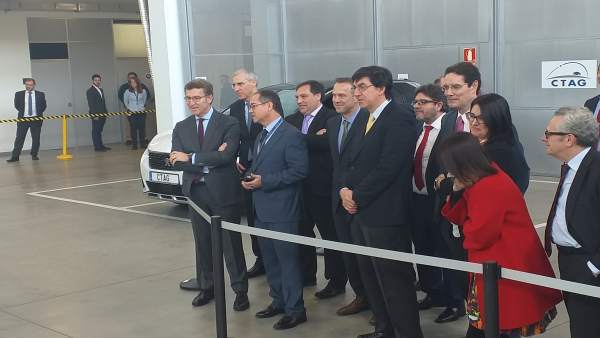 Visita de Núñez Feijóo al Centro Tecnológico de la Automoción, CTAG Visita de Núñez Feijóo al Centro Tecnológico de la Automoción, CTAG
