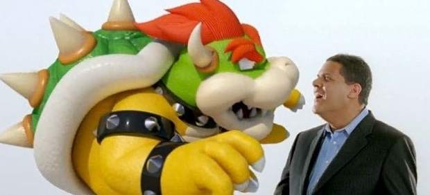 Reggie y Bowser