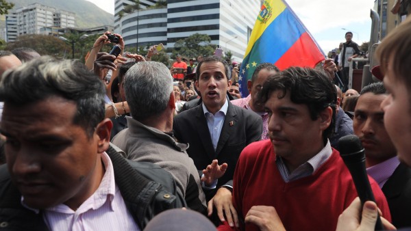 Juan Guaidó en Caracas Juan Guaidó en Caracas
