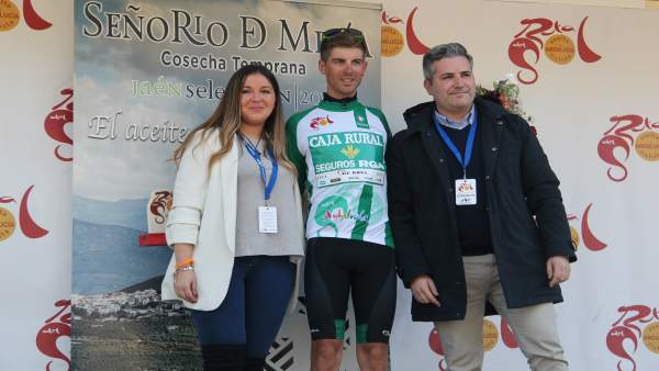 Jaén.- El almeriense del Caja Rural Cristian Rodríguez mantiene el maillot del p Jaén.- El almeriense del Caja Rural Cristian Rodríguez mantiene el maillot del p