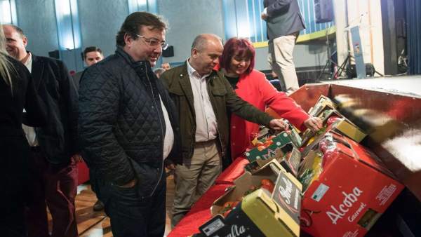 Vara en la presentación de un proyecto sostenible de agroturismo en Arroyo de la Vara en la presentación de un proyecto sostenible de agroturismo en Arroyo de la