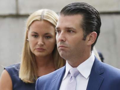 Donald Trump jr y su exmujer