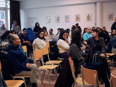 Asistentes a la sesión del CRE