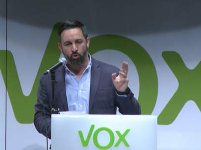 Imagen de Santiago Abascal, presidente de VOX.