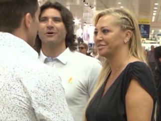 Belén Esteban y Toño Sanchís