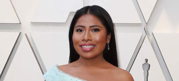 Yalitza Aparicio y su vestido verde en los Oscar 2019,