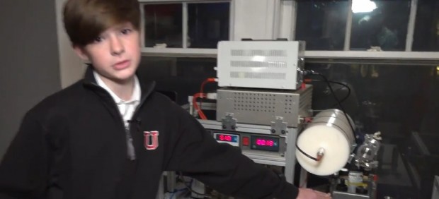 niño 14 años crea reactor nuclear