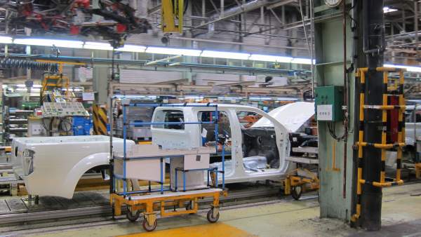 Fábrica de Nissan en Barcelona. Fábrica de Nissan en Barcelona.
