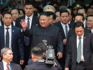 Kim Jong-un en Vietnam