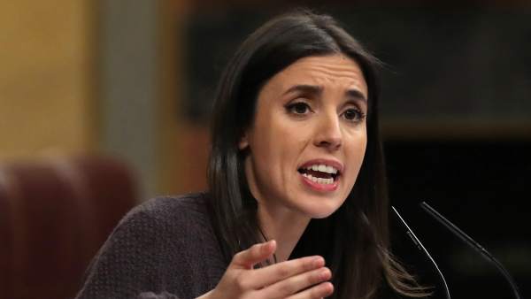 La portavoz de Unidos Podemos, Irene Montero. La portavoz de Unidos Podemos, Irene Montero.
