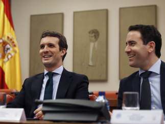 Pablo Casado y Teodoro García Egea.