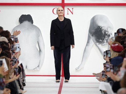 La diseñadora italiana Maria Grazia Chiuri