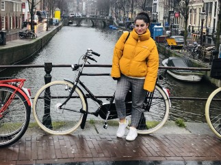 Davinia Motilla, una de las trabajadoras españolas en Holanda