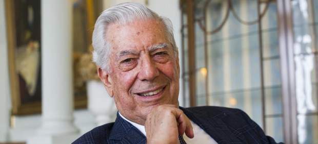 Mario Vargas Llosa, en Santander. 