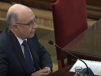 Cristobal Montoro, en el juicio.