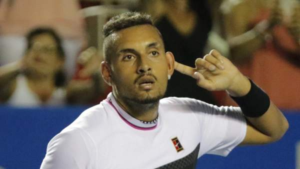 Nick Kyrgios gana a Nadal en Acapulco Nick Kyrgios gana a Nadal en Acapulco
