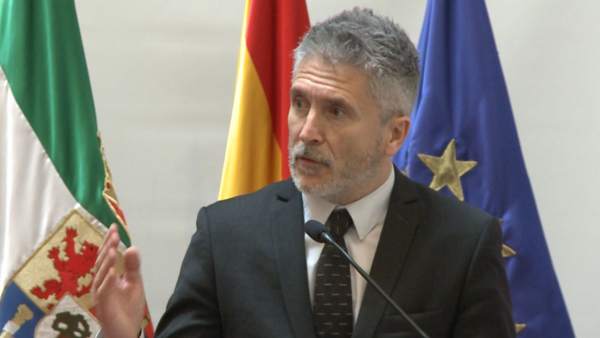 El ministro del Interior en funciones, Fernando Grande-Marlaska. El ministro del Interior en funciones, Fernando Grande-Marlaska.
