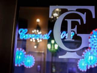 Logo del Gran Teatro Falla de Cádiz en Carnaval