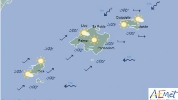 Predicción meteorológica para este miércoles 27 de febrero, en Baleares: tempera Predicción meteorológica para este miércoles 27 de febrero, en Baleares: tempera