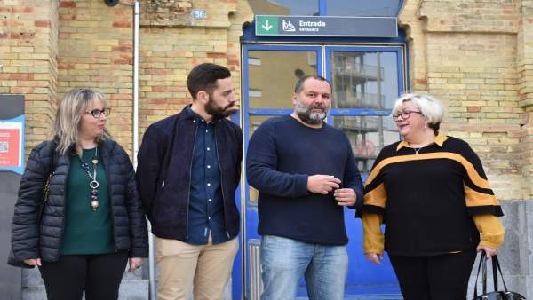 IU pide declarar BIC la vieja estación de Huelva para evitar que sea 'otro edifi IU pide declarar BIC la vieja estación de Huelva para evitar que sea 'otro edifi