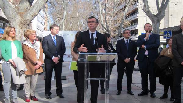 El alcalde de Murcia José Ballesta da cuenta de la licitación obras recuperación El alcalde de Murcia José Ballesta da cuenta de la licitación obras recuperación