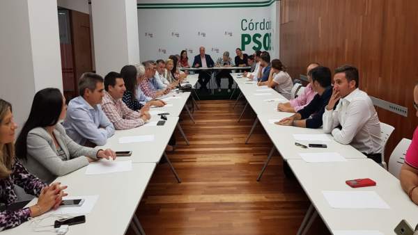 La ejecutiva del PSOE de Córdoba La ejecutiva del PSOE de Córdoba