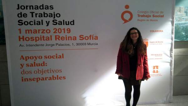 Lidia Vicente, trabajadora social del Equipo de Atención Psicosocial (EAPS) dura Lidia Vicente, trabajadora social del Equipo de Atención Psicosocial (EAPS) dura
