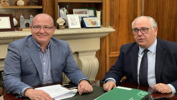 Javier Márquez y Jesús Estrella. Javier Márquez y Jesús Estrella.