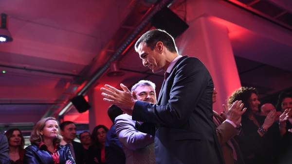 Presentación de la precampaña del PSOE para las elecciones generales del 28 de a Presentación de la precampaña del PSOE para las elecciones generales del 28 de a