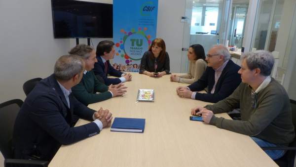 PP y CSIF se reúnen para abordar medidas PP y CSIF se reúnen para abordar medidas