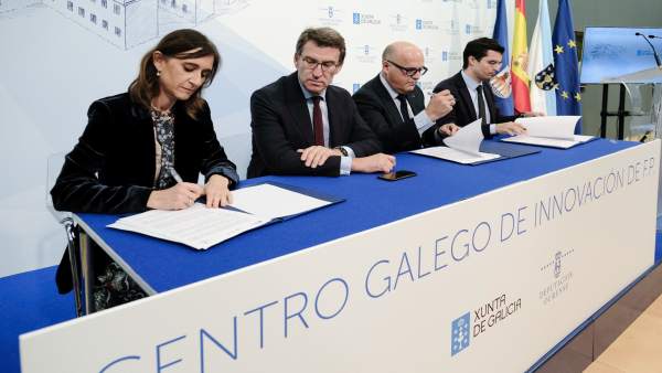 Xunta y Diputación de Ourense firman el convenio para el Centro Gallego de Innov Xunta y Diputación de Ourense firman el convenio para el Centro Gallego de Innov