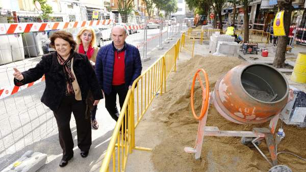 Ayuntamiento inicia obras de reurbanización del acerado de Santa Cecilia, en Tri Ayuntamiento inicia obras de reurbanización del acerado de Santa Cecilia, en Tri
