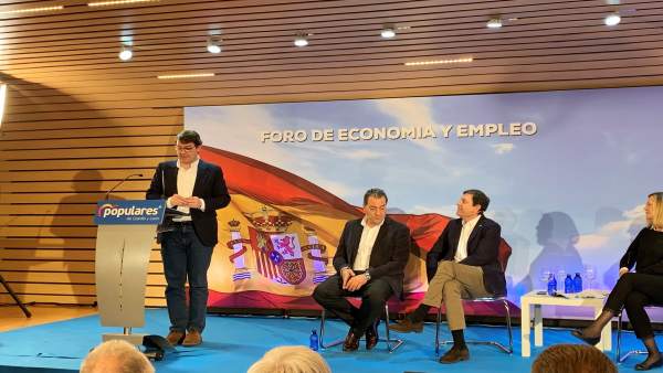 Valladolid.- Fernández Mañueco en el Foro Economía y Empleo del PP Valladolid.- Fernández Mañueco en el Foro Economía y Empleo del PP