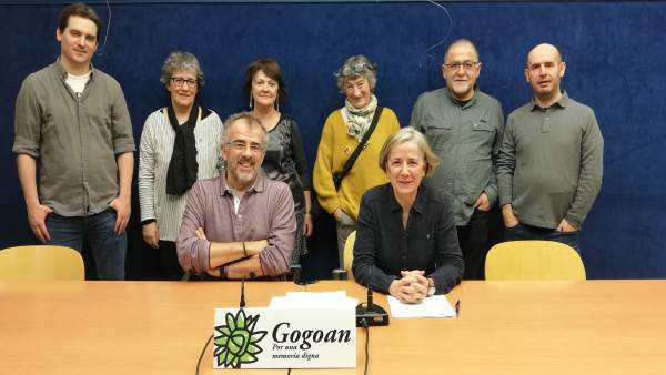 Gogoan, por una memoria digna llama a 'deslegitimar la violencia' y pide que ces Gogoan, por una memoria digna llama a 'deslegitimar la violencia' y pide que ces