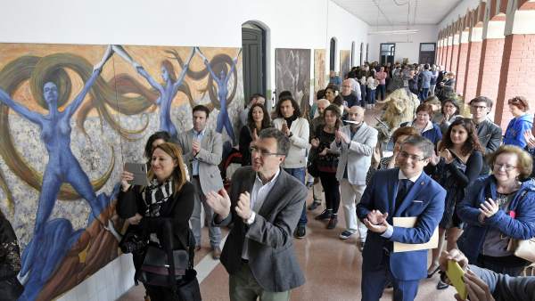 La vanguardia artística de Murcia celebra su cónclave en el LAC La vanguardia artística de Murcia celebra su cónclave en el LAC