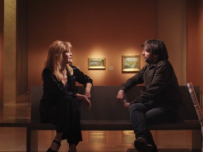 Tita Cervera con Jordi Évole
