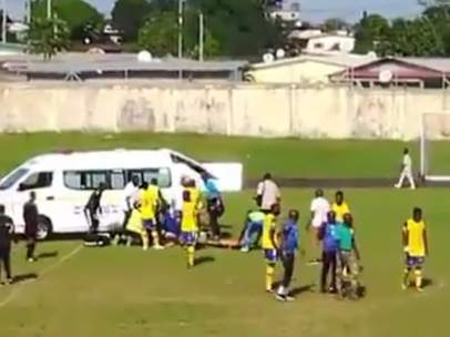 Hermann Tsinga Leyigui fallece en un partido de la liga de Gabón