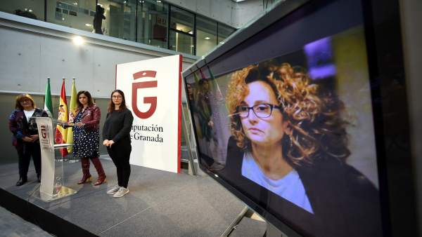Presentación de un corto en la Diputación de Granada Presentación de un corto en la Diputación de Granada