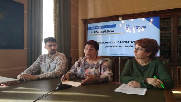 Clara Luquero, durante el balance de Juventud y Educación. Clara Luquero, durante el balance de Juventud y Educación.