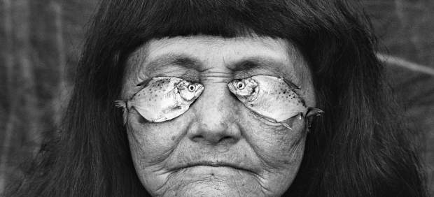 Rostro con peces, de Javier Silva