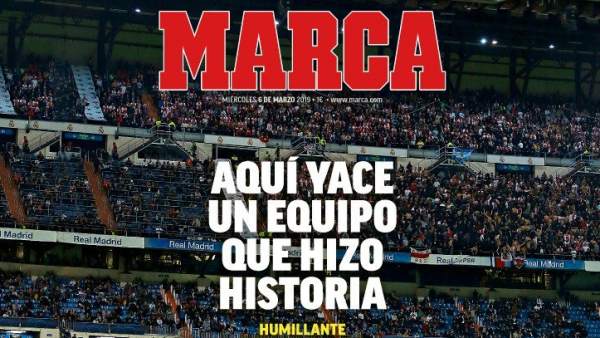 Portada diario Marca Portada diario Marca