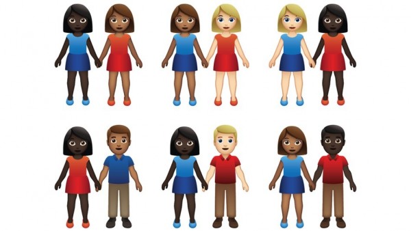 Los nuevos 'emojis' de parejas Los nuevos 'emojis' de parejas