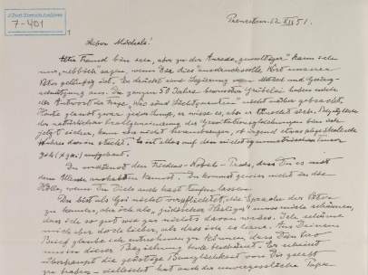 Manuscritos de Einstein desconocidos revelados por la Universidad Hebrea.