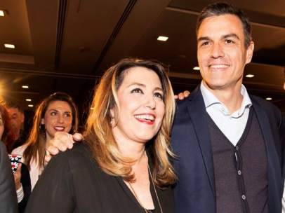 Pedro Sánchez y Susana Díaz