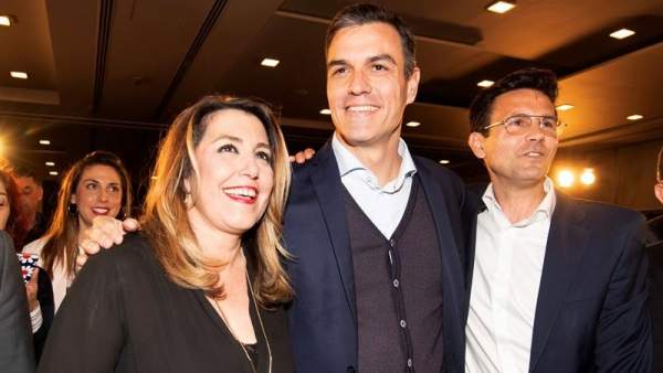 Pedro Sánchez y Susana Díaz Pedro Sánchez y Susana Díaz