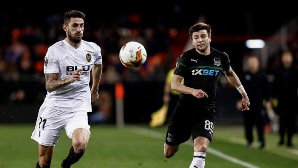 Valencia vs. Krasnodar. Valencia vs. Krasnodar.