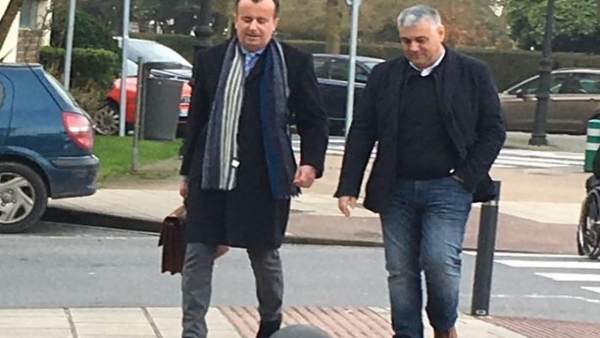 El alcalde de Barreiros, Alfonso Fuente Parga, llega a los juzgados El alcalde de Barreiros, Alfonso Fuente Parga, llega a los juzgados