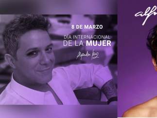 Alejando Sanz y Alfred García son criticados en Twitter por el 8-M