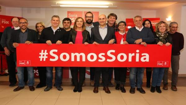 El PSOE de Soria elige a Javier Antón, Jesús Manuel Alonso y Virginia Barcones p El PSOE de Soria elige a Javier Antón, Jesús Manuel Alonso y Virginia Barcones p